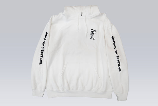 DRIFTBUMS LOGO HOODIE (White)